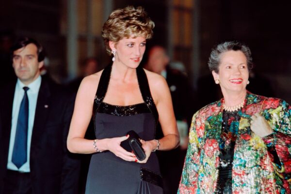 Princess Diana Black Dress Gala For Children 1994