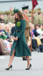 Kate Middleton Emilia Wickstead Coat Gina Foster Hat St. Patrick's Day 2014