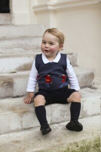 Prince George Cath Kidston Guards Sweater Vest Christmas Photo