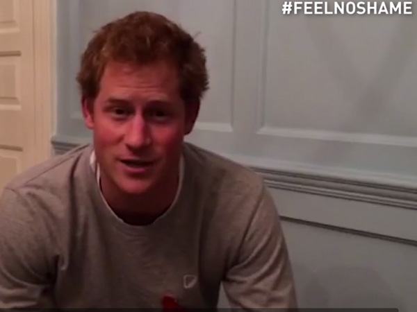 Prince Harry Grey Shirt Video