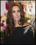 Kate Middleton New Zealand Silver Fern Jenny Packham Dress State Reception New Zealand