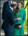 Kate Middleton Green Coat Hamilton Airport