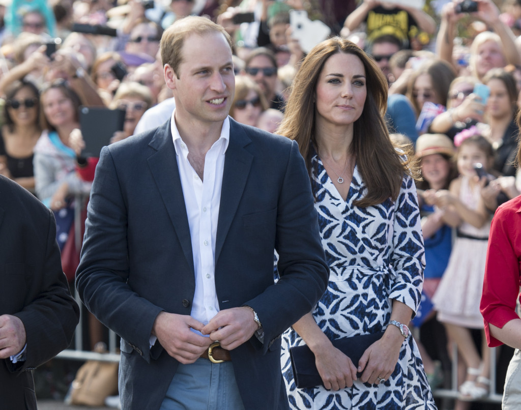 Kate Middleton DVF Dress Prince William