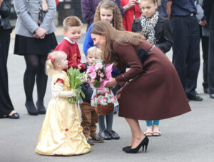 Kate Middleton Meets Royal Fan Dressed In Costume Grimsby