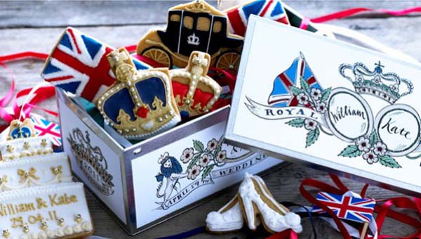 Biscuiteers Special Edition Tin Royal Wedding 2011