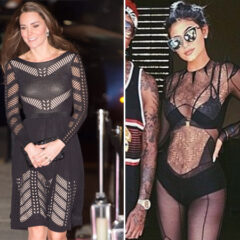 Kate Middleton Temperley London Dress Kylie Jenner Body Stocking Coachella