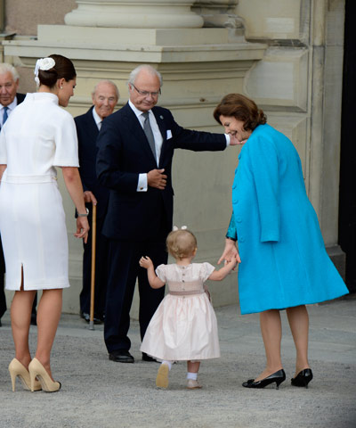 Princess Estelle Royal Palace Jubilee Celebration King Carl Gustaf