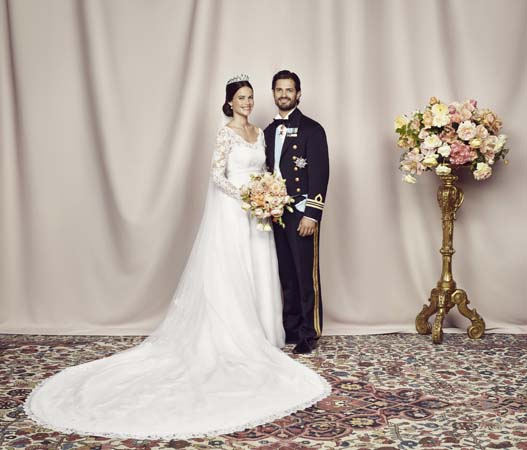 Prince Carl Philip and Miss Sofia Hellqvist Official Photo