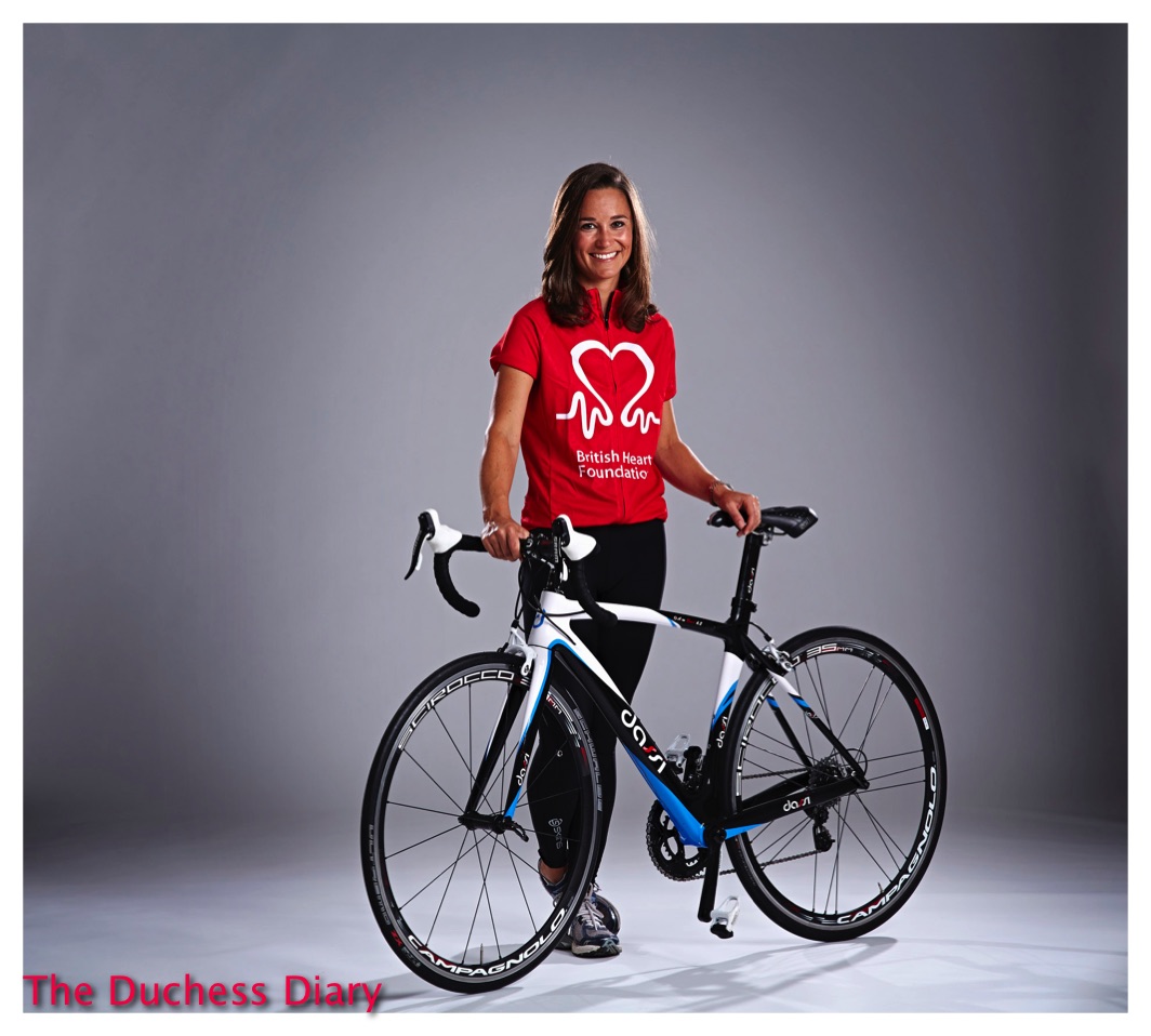Pippa Middleton British Heart Foundation Bicycle