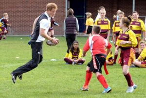 prince harry teacher training rugby program manchester uk