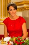 kate middleton red jenny packham gown state dinner china