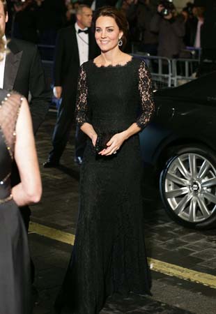 Kate Middleton DVF Zarita Dress Royal Variety Performance