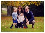 kate middleton prince william pose children prince george princess charlotte norfolk home