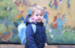 prince george quilted jacket first day nursery school norfolk