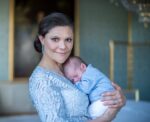 crown princess victoria holds infant son prince oscar swedish royal family