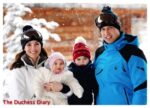 duke duchess cambridge prince george princess charlotte ski trip