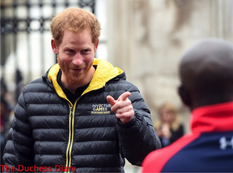 prince harry puffer vest invictus uk team 2016 buckingham palace