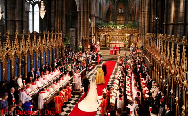 michael middleton walks kate middleton down aisle westminster abbey