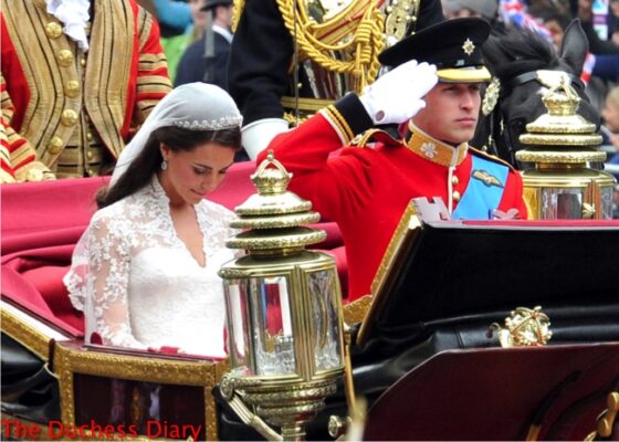 kate middleton prince william pay respects cenotaph royal wedding