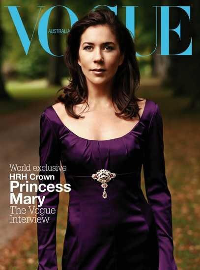 crown princess mary purple dress australian vogue