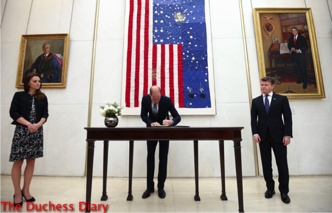 prince william signs book condolence us embassy london orlando shootings