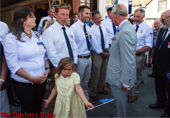 ella cameron shrugs meets prince charles port isaacs