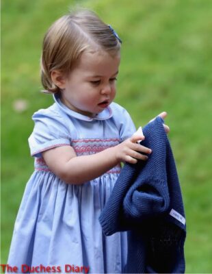 princess charlotte confused cardigan children's party military families canada