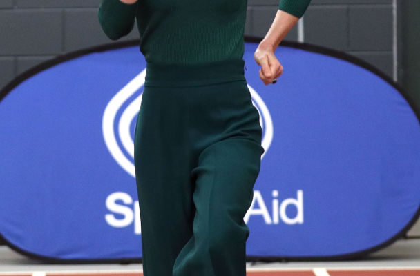 Kate Middleton Was Extremely Green and Extremely Sporty at SportsAid Event
